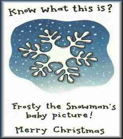 Frosty the Snowman's Baby Picture